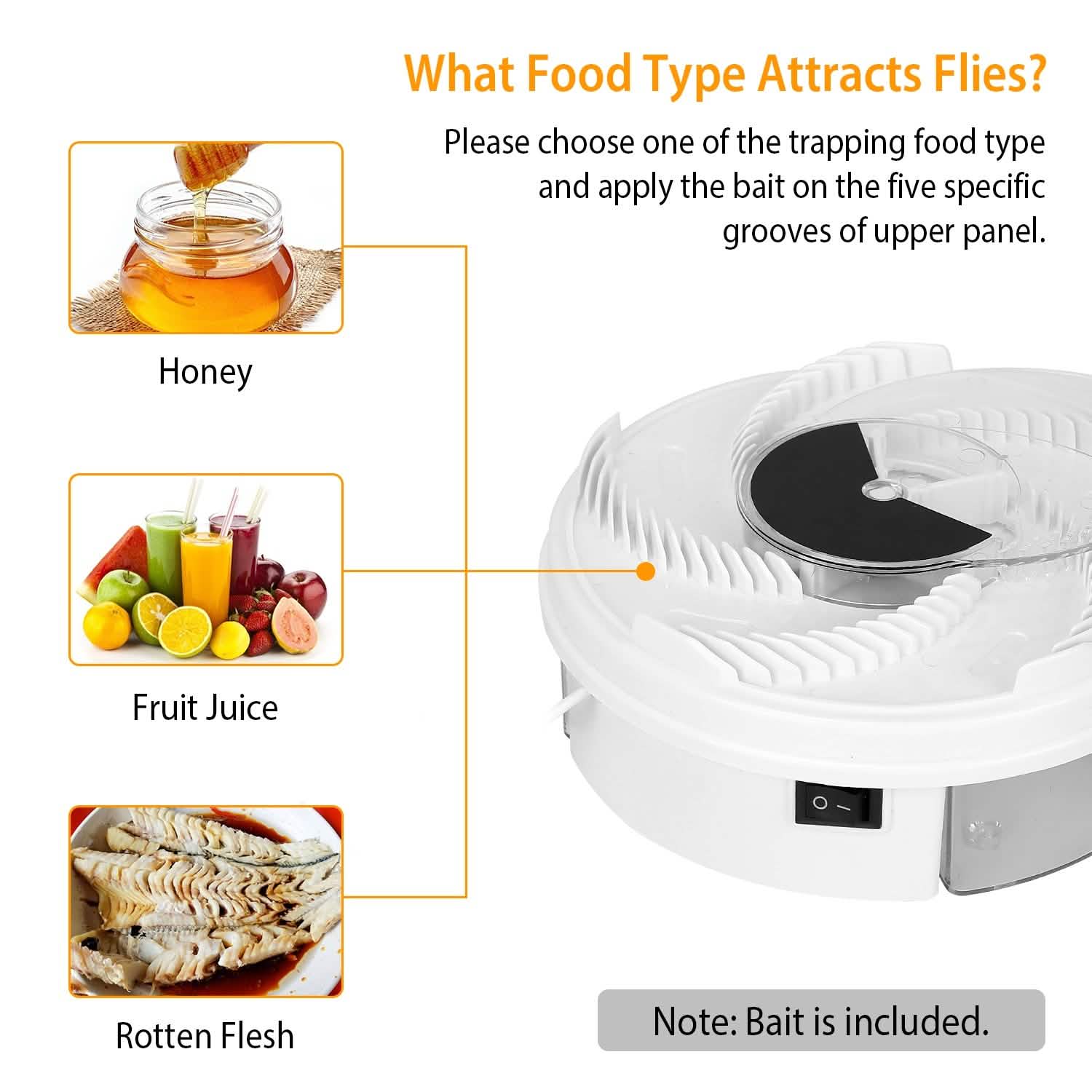USB powered Electric Fly Trap Automatic Flycatcher DailySale