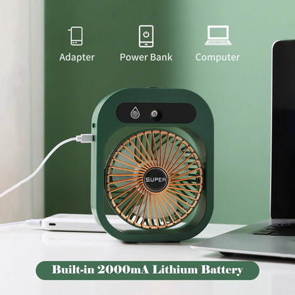 USB Rechargeable Desktop Spray Fan DailySale