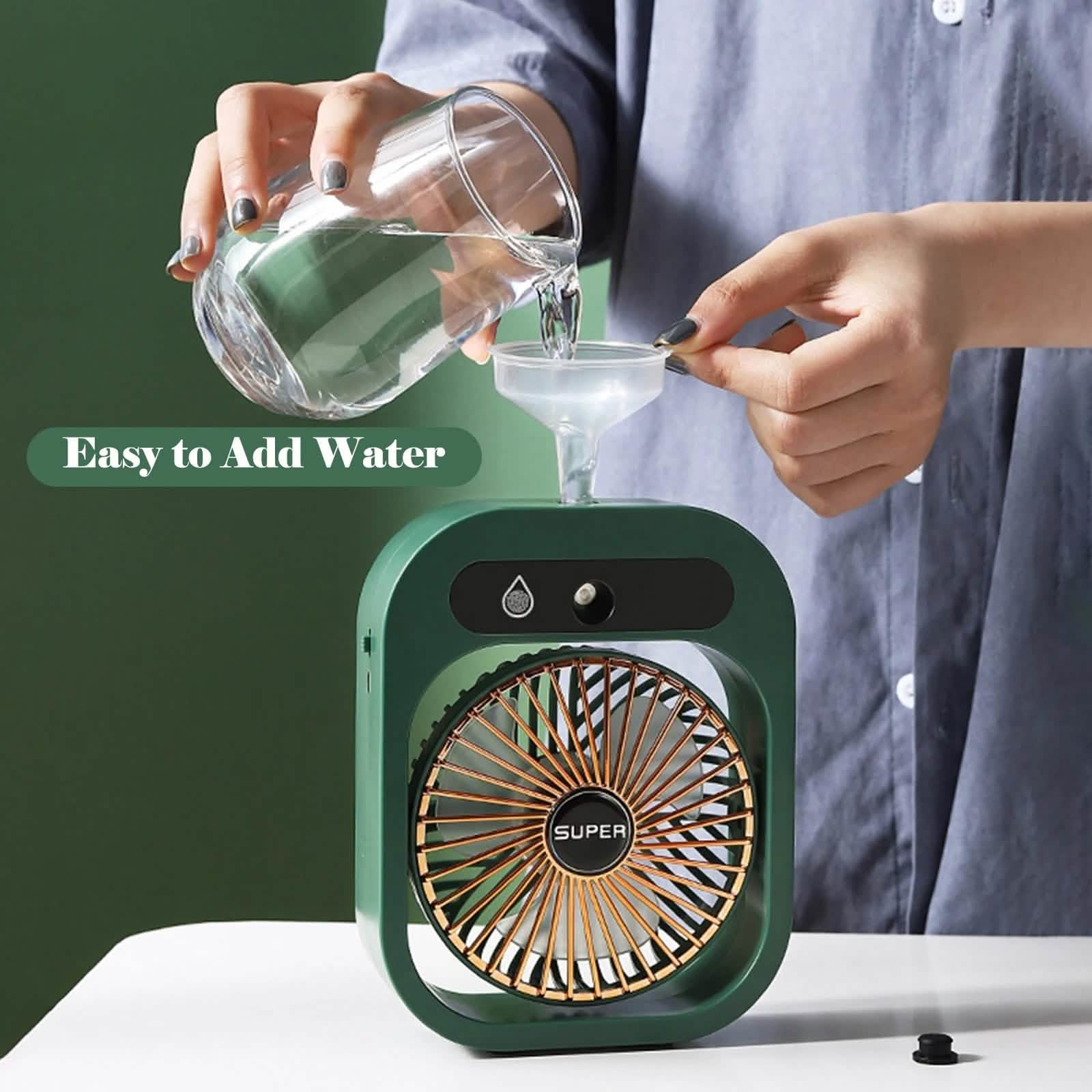 USB Rechargeable Desktop Spray Fan DailySale