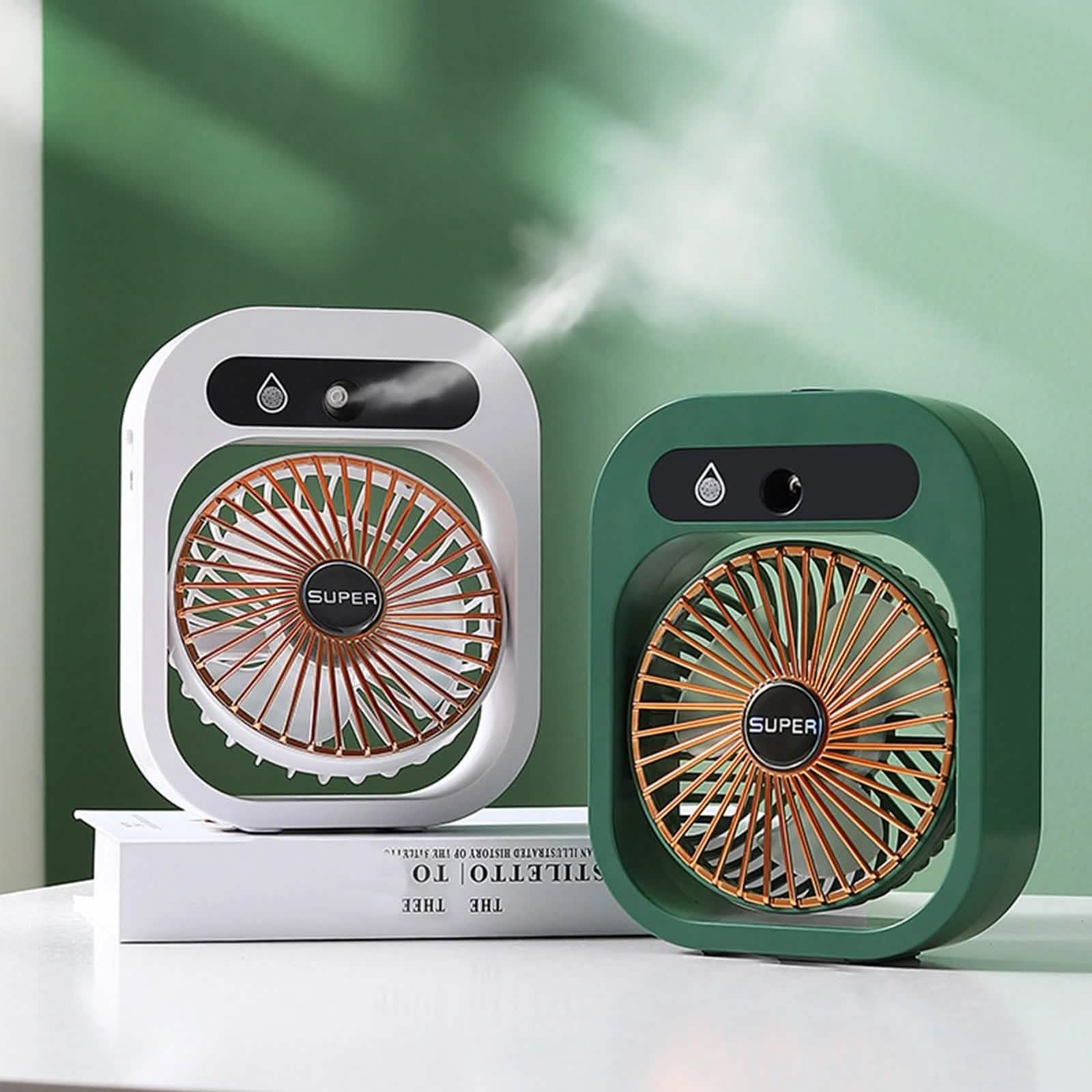 USB Rechargeable Desktop Spray Fan DailySale