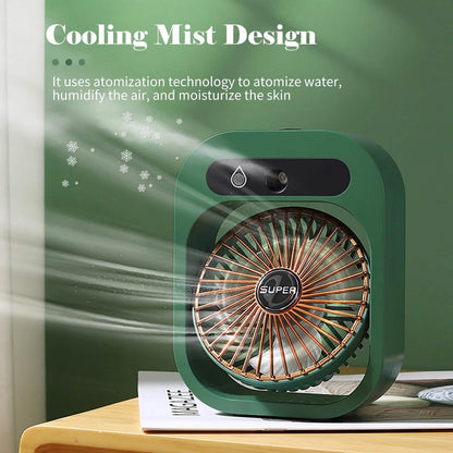 USB Rechargeable Desktop Spray Fan DailySale