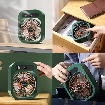 USB Rechargeable Desktop Spray Fan DailySale