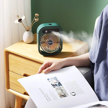 USB Rechargeable Desktop Spray Fan DailySale