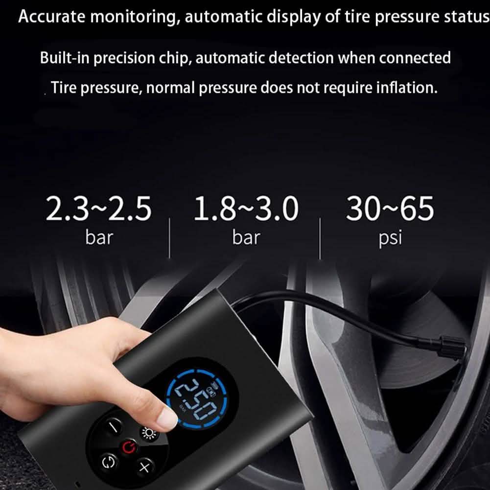 USB Rechargeable Intelligent Air Pump Car Portable DailySale