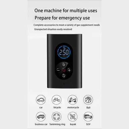 USB Rechargeable Intelligent Air Pump Car Portable DailySale