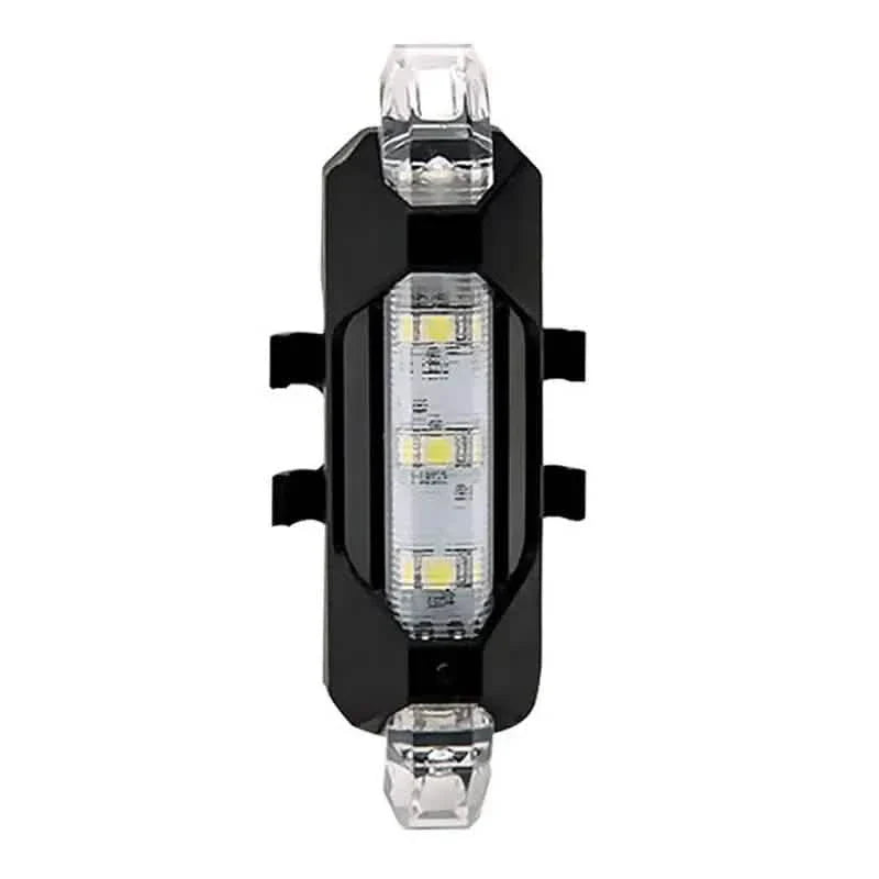 USB Rechargeable LED Bike Tail Light - 4 Flashing Modes For Safety And Visibility DailySale
