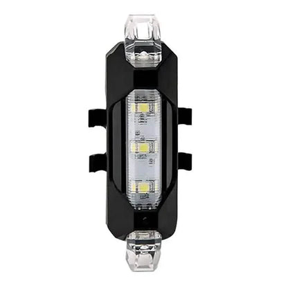 USB Rechargeable LED Bike Tail Light - 4 Flashing Modes For Safety And Visibility DailySale