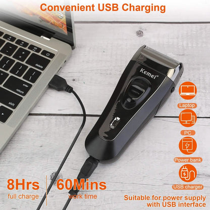 USB Rechargeable Men Electric Shaver DailySale