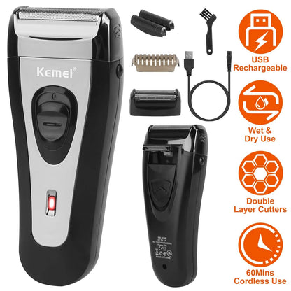 USB Rechargeable Men Electric Shaver DailySale