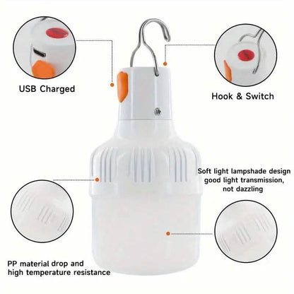 USB Rechargeable Outdoor Bulb Light DailySale