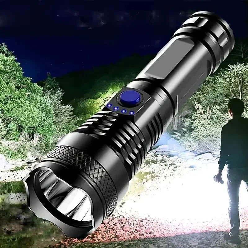 USB Rechargeable Strong Light Flashlight DailySale