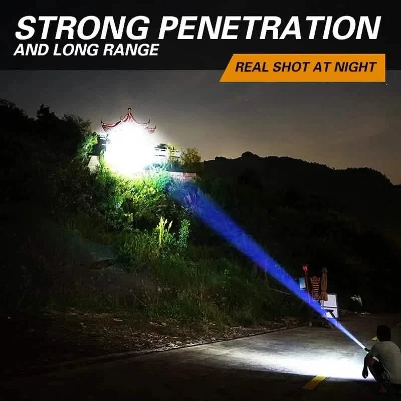 USB Rechargeable Strong Light Flashlight DailySale