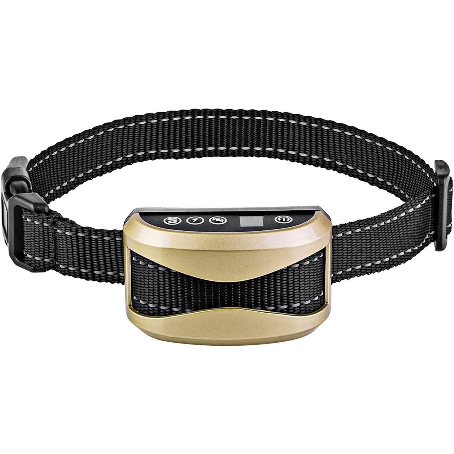 USB Rechargeable Waterproof Dog Bark Collar with Vibration and Beep DailySale