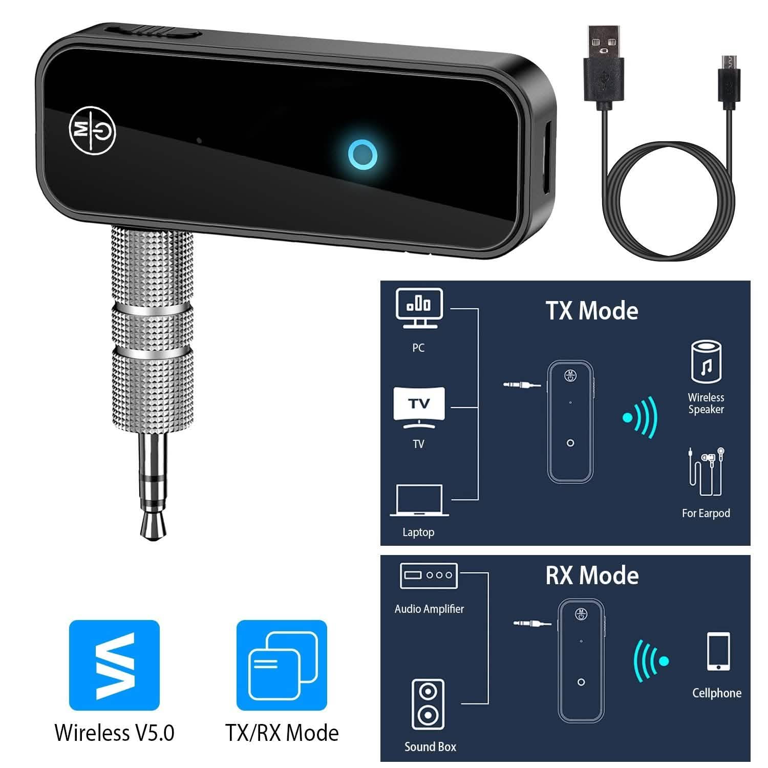 USB Wireless v5.0 Transmitter Receiver DailySale