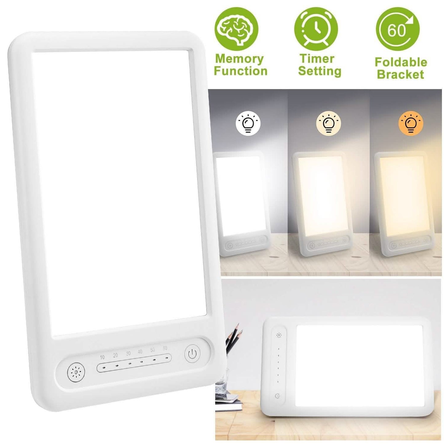 UV-Free LED Light Therapy Lamp DailySale