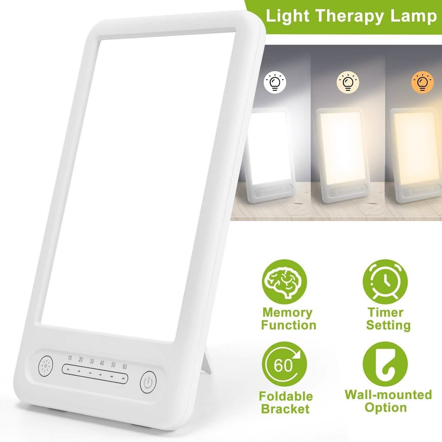 UV-Free LED Light Therapy Lamp DailySale
