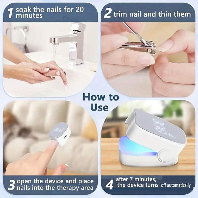 UV LED Nail Treatment Device with LED Display DailySale