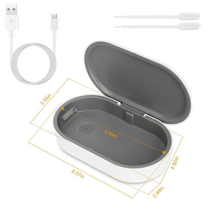 UV Light Sanitizer Box Portable 10w Phone Wireless Charging Disinfection Lamp DailySale