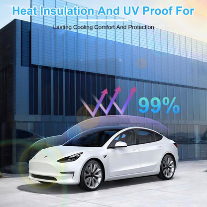 UV Protection Sunshade Roof Fit for Tesla Model Y 2020-2024 DailySale