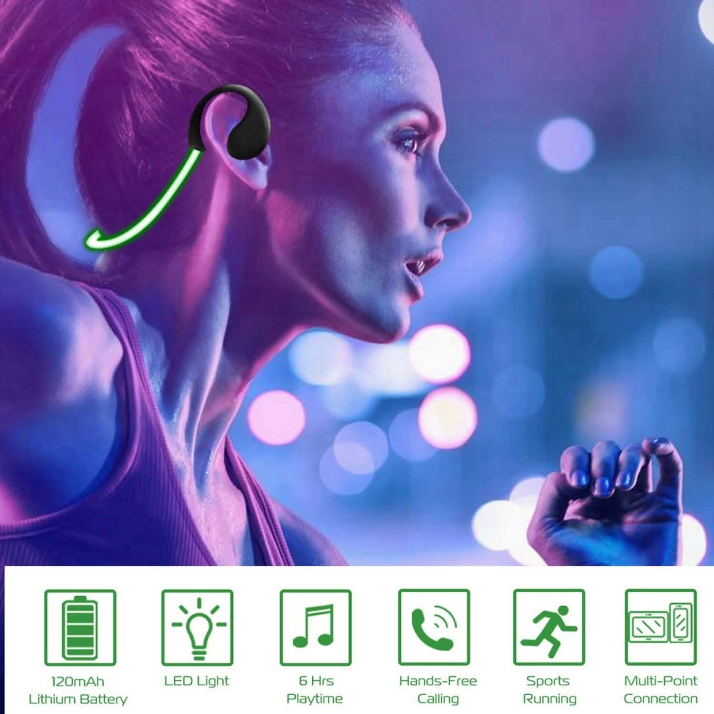 V4.1 Neckband Wireless Sports Headset DailySale