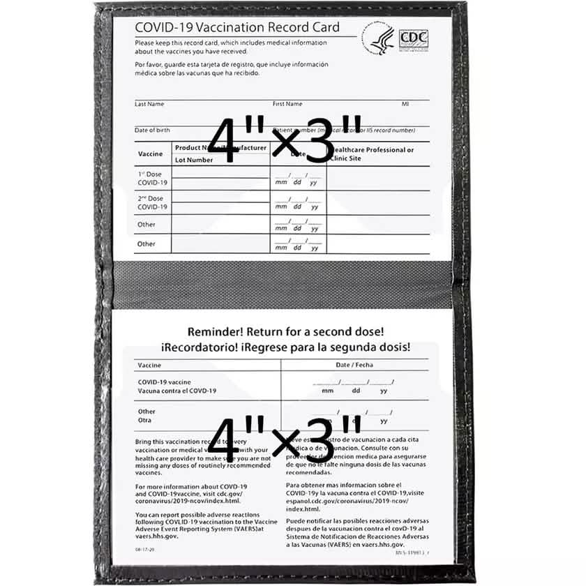 Vaccine Card Holder Vaccination Passport Holder DailySale