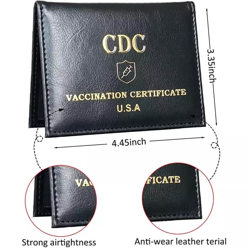 Vaccine Card Holder Vaccination Passport Holder DailySale