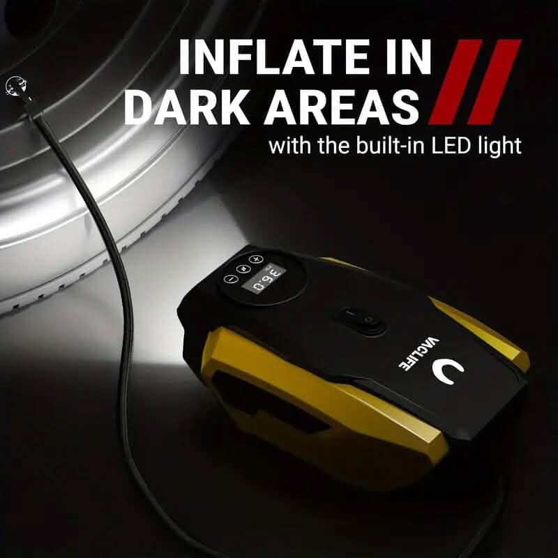 VacLife Tire Inflator Portable Air Compressor DailySale