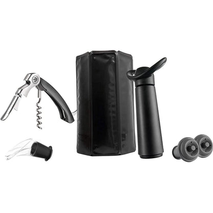 Vacu Vin Wine Saver Pump with 2 Vacuum Bottle Stoppers DailySale