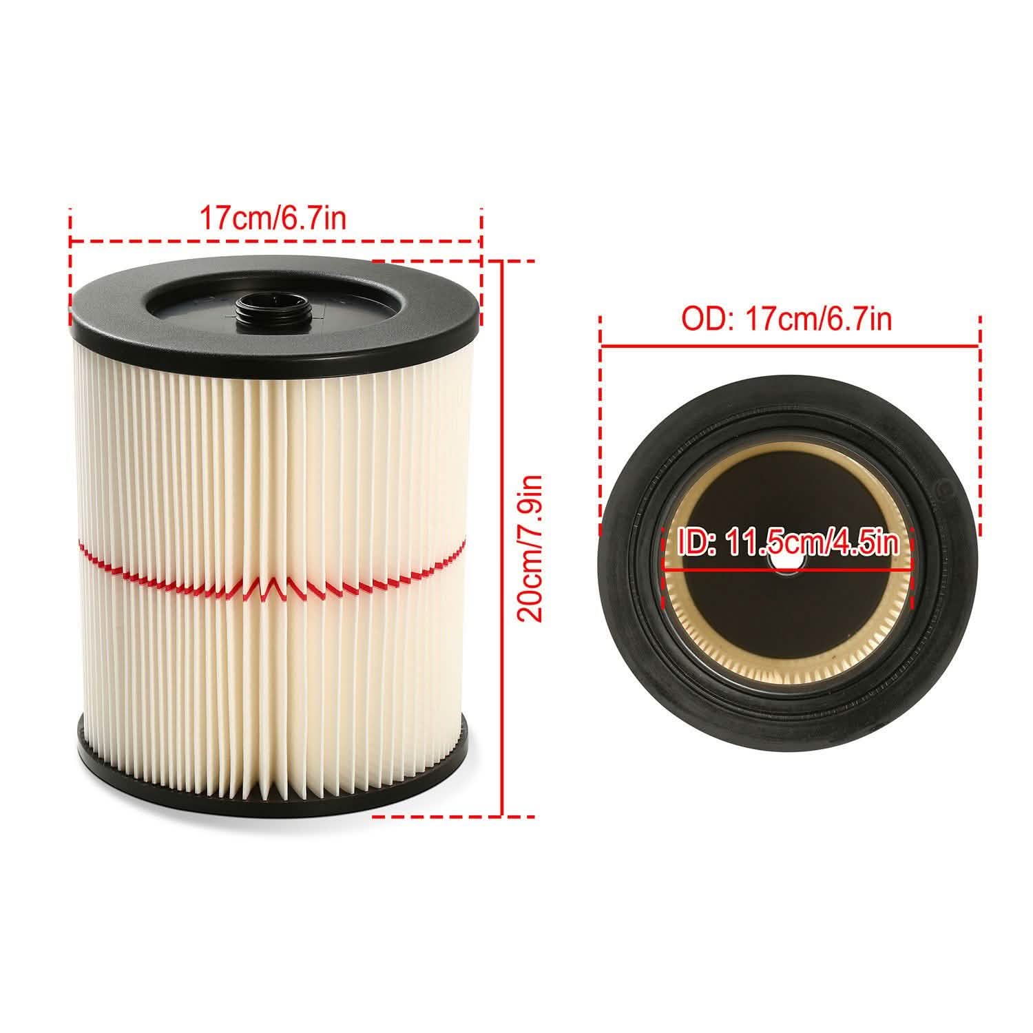 Vacuum Cartridge Filter Replacement DailySale