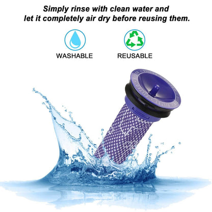 Vacuum Replacement Post Pre Motor HEPA Filters Kit DailySale