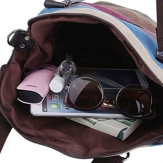Valencia Canvas Shoulder Bag DailySale