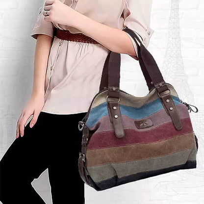 Valencia Canvas Shoulder Bag DailySale