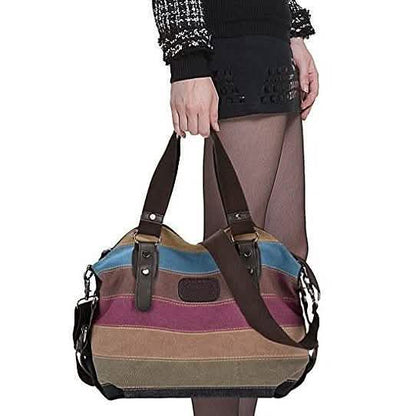 Valencia Canvas Shoulder Bag DailySale