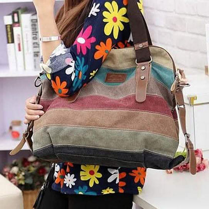 Valencia Canvas Shoulder Bag DailySale