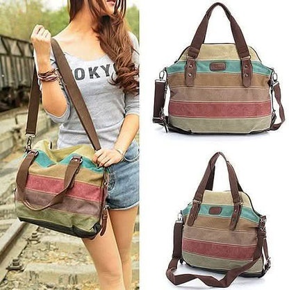 Valencia Canvas Shoulder Bag DailySale