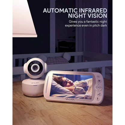VALKIA 720P 5" HD Display Baby Monitor with Camera & Audio DailySale
