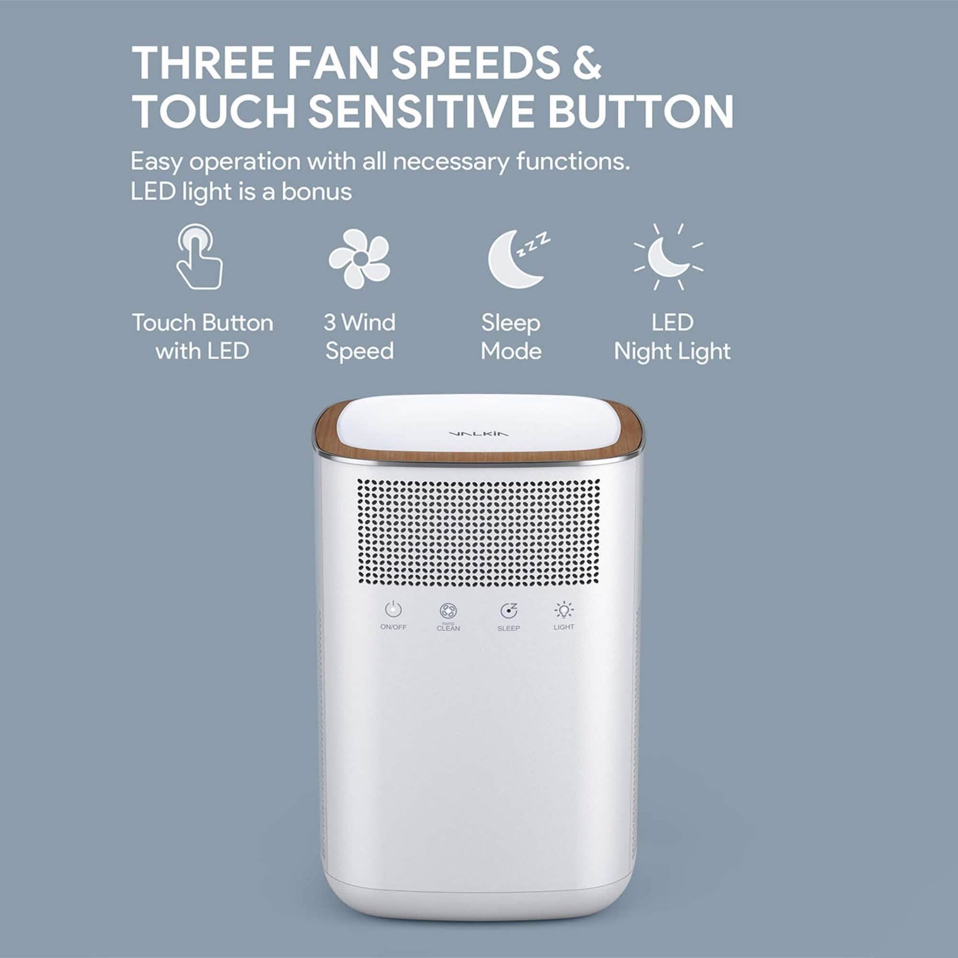 VALKIA Air Purifier CARB Certified Devices DailySale