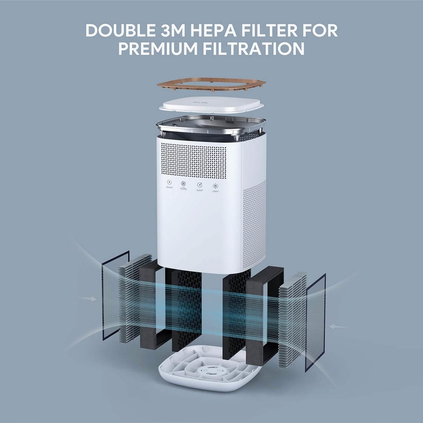 VALKIA Air Purifier CARB Certified Devices DailySale