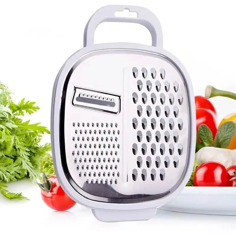 Vegetable Cutter With Lid And Drainer Basket DailySale