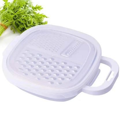 Vegetable Cutter With Lid And Drainer Basket DailySale