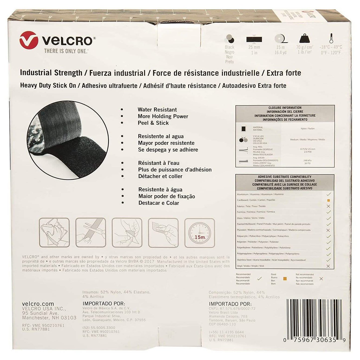 Velcro Brand Industrial Strength Tape DailySale