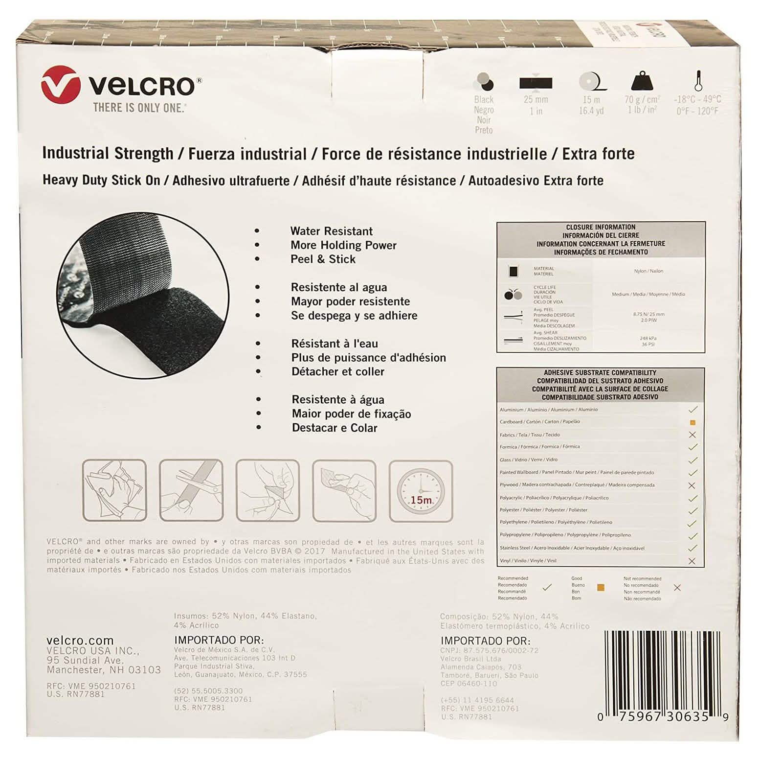 Velcro Brand Industrial Strength Tape DailySale