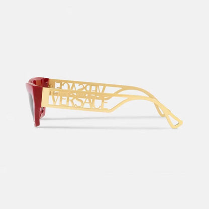 Versace 90s Vintage Logo Cat-Eye Sunglasses (Refurbished) DailySale