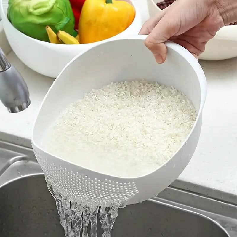 Versatile Rice Washing Basket DailySale