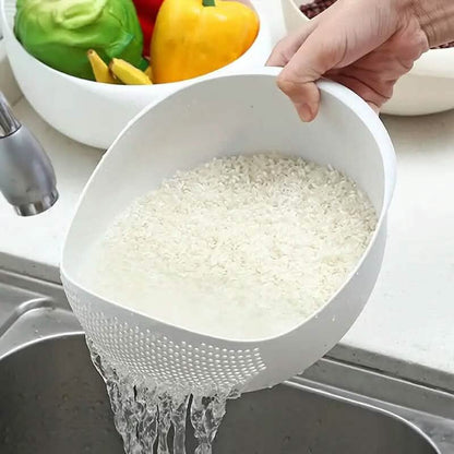 Versatile Rice Washing Basket DailySale