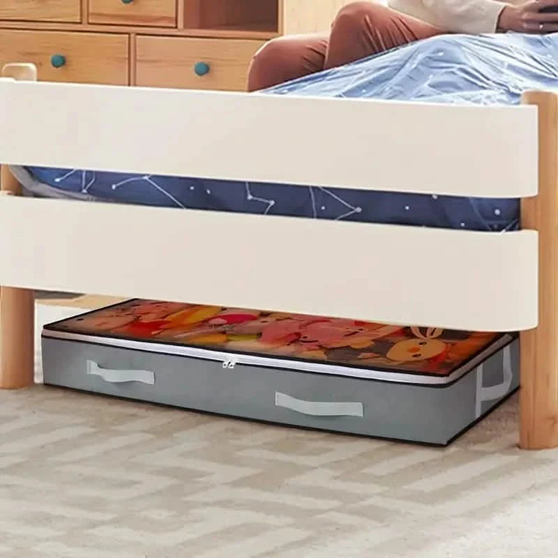Versatile Under-Bed Storage Organizer with Reinforced Handles DailySale