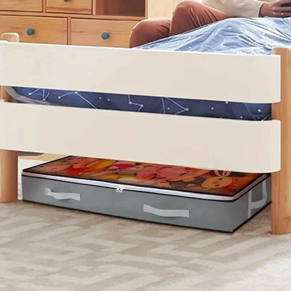 Versatile Under-Bed Storage Organizer with Reinforced Handles DailySale