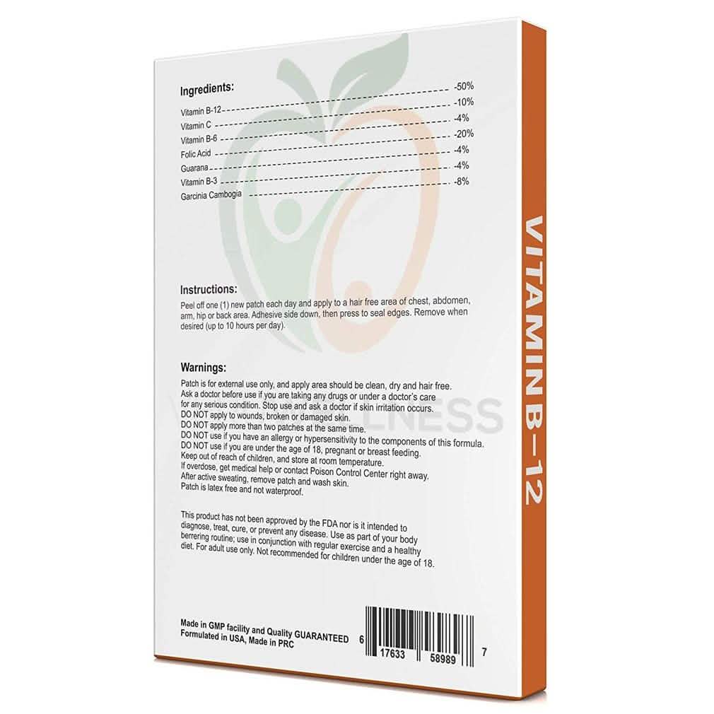 Veru Wellness Vitamin B12 Patch for Energy Boost DailySale