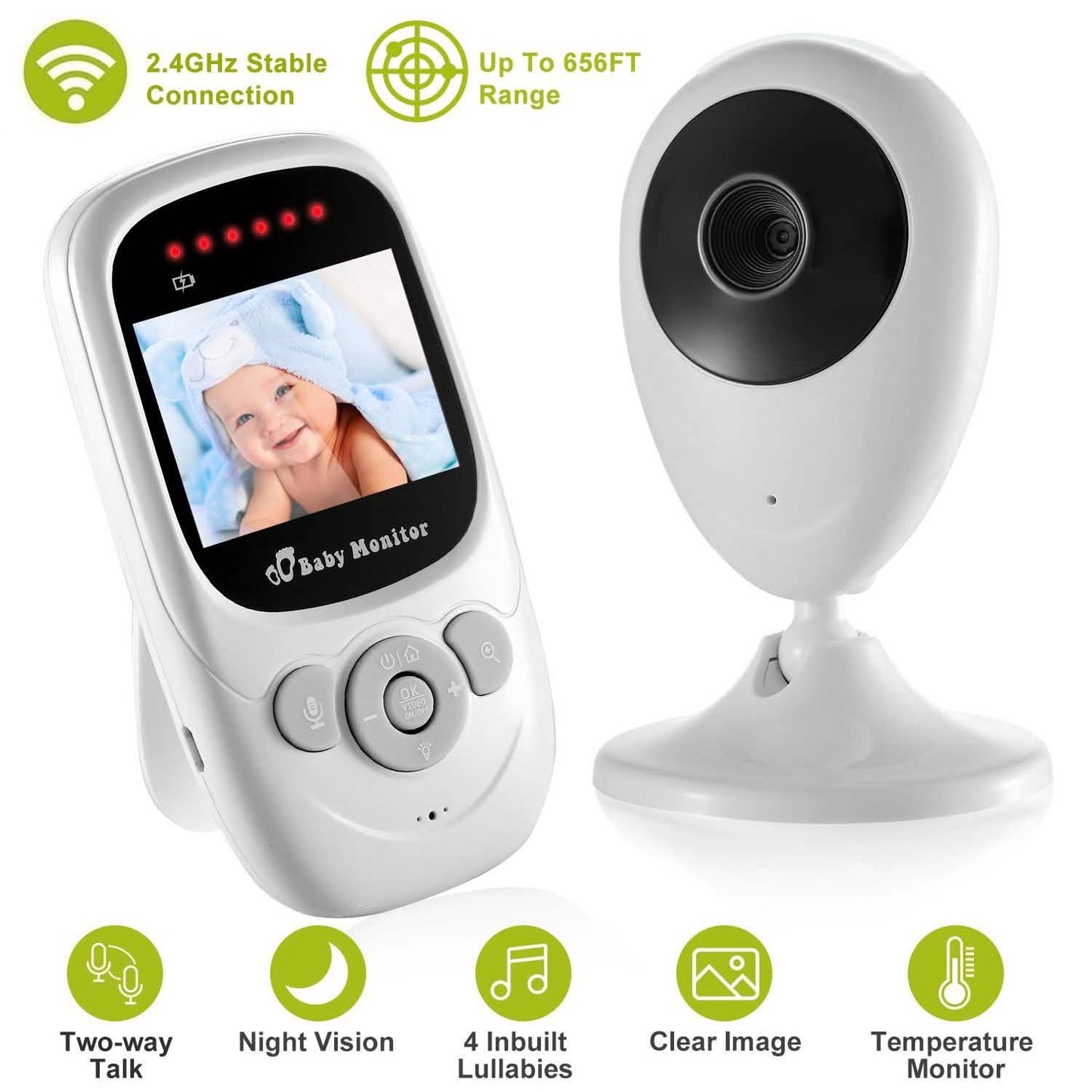 Video Baby with Digital Camera Infrared Night Viion DailySale