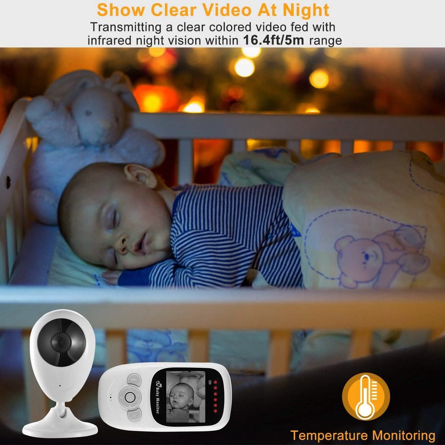 Video Baby with Digital Camera Infrared Night Viion DailySale